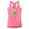 Multi-Color Sublimatable Ladies PosiCharge Electric Heather Racerback Tank Thumbnail