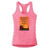 Multi-Color Sublimatable Ladies PosiCharge Electric Heather Racerback Tank Thumbnail