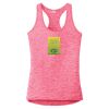 Multi-Color Sublimatable Ladies PosiCharge Electric Heather Racerback Tank Thumbnail