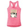 Multi-Color Sublimatable Ladies PosiCharge Electric Heather Racerback Tank Thumbnail