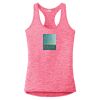 Multi-Color Sublimatable Ladies PosiCharge Electric Heather Racerback Tank Thumbnail
