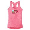Multi-Color Sublimatable Ladies PosiCharge Electric Heather Racerback Tank Thumbnail