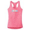 Multi-Color Sublimatable Ladies PosiCharge Electric Heather Racerback Tank Thumbnail