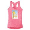 Multi-Color Sublimatable Ladies PosiCharge Electric Heather Racerback Tank Thumbnail