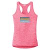 Multi-Color Sublimatable Ladies PosiCharge Electric Heather Racerback Tank Thumbnail