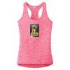 Multi-Color Sublimatable Ladies PosiCharge Electric Heather Racerback Tank Thumbnail