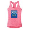 Multi-Color Sublimatable Ladies PosiCharge Electric Heather Racerback Tank Thumbnail