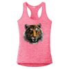 Multi-Color Sublimatable Ladies PosiCharge Electric Heather Racerback Tank Thumbnail