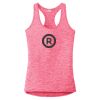 Multi-Color Sublimatable Ladies PosiCharge Electric Heather Racerback Tank Thumbnail