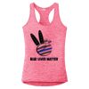 Multi-Color Sublimatable Ladies PosiCharge Electric Heather Racerback Tank Thumbnail