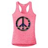 Multi-Color Sublimatable Ladies PosiCharge Electric Heather Racerback Tank Thumbnail