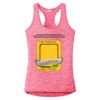 Multi-Color Sublimatable Ladies PosiCharge Electric Heather Racerback Tank Thumbnail