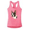 Multi-Color Sublimatable Ladies PosiCharge Electric Heather Racerback Tank Thumbnail