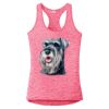 Multi-Color Sublimatable Ladies PosiCharge Electric Heather Racerback Tank Thumbnail