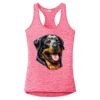 Multi-Color Sublimatable Ladies PosiCharge Electric Heather Racerback Tank Thumbnail