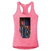 Multi-Color Sublimatable Ladies PosiCharge Electric Heather Racerback Tank Thumbnail