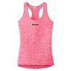 Multi-Color Sublimatable Ladies PosiCharge Electric Heather Racerback Tank Thumbnail