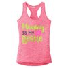 Multi-Color Sublimatable Ladies PosiCharge Electric Heather Racerback Tank Thumbnail
