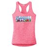 Multi-Color Sublimatable Ladies PosiCharge Electric Heather Racerback Tank Thumbnail