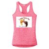 Multi-Color Sublimatable Ladies PosiCharge Electric Heather Racerback Tank Thumbnail