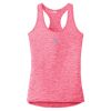 Multi-Color Sublimatable Ladies PosiCharge Electric Heather Racerback Tank Thumbnail