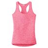 Multi-Color Sublimatable Ladies PosiCharge Electric Heather Racerback Tank Thumbnail