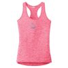 Multi-Color Sublimatable Ladies PosiCharge Electric Heather Racerback Tank Thumbnail