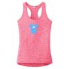Multi-Color Sublimatable Ladies PosiCharge Electric Heather Racerback Tank Thumbnail