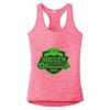 Multi-Color Sublimatable Ladies PosiCharge Electric Heather Racerback Tank Thumbnail