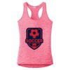 Multi-Color Sublimatable Ladies PosiCharge Electric Heather Racerback Tank Thumbnail