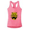 Multi-Color Sublimatable Ladies PosiCharge Electric Heather Racerback Tank Thumbnail