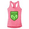 Multi-Color Sublimatable Ladies PosiCharge Electric Heather Racerback Tank Thumbnail