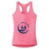 Multi-Color Sublimatable Ladies PosiCharge Electric Heather Racerback Tank Thumbnail