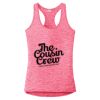 Multi-Color Sublimatable Ladies PosiCharge Electric Heather Racerback Tank Thumbnail