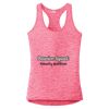 Multi-Color Sublimatable Ladies PosiCharge Electric Heather Racerback Tank Thumbnail