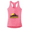 Multi-Color Sublimatable Ladies PosiCharge Electric Heather Racerback Tank Thumbnail