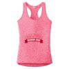 Multi-Color Sublimatable Ladies PosiCharge Electric Heather Racerback Tank Thumbnail