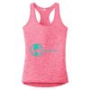 Multi-Color Sublimatable Ladies PosiCharge Electric Heather Racerback Tank Thumbnail