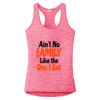 Multi-Color Sublimatable Ladies PosiCharge Electric Heather Racerback Tank Thumbnail