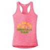 Multi-Color Sublimatable Ladies PosiCharge Electric Heather Racerback Tank Thumbnail