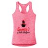 Multi-Color Sublimatable Ladies PosiCharge Electric Heather Racerback Tank Thumbnail