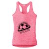 Multi-Color Sublimatable Ladies PosiCharge Electric Heather Racerback Tank Thumbnail