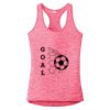 Multi-Color Sublimatable Ladies PosiCharge Electric Heather Racerback Tank Thumbnail