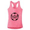 Multi-Color Sublimatable Ladies PosiCharge Electric Heather Racerback Tank Thumbnail