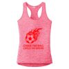 Multi-Color Sublimatable Ladies PosiCharge Electric Heather Racerback Tank Thumbnail