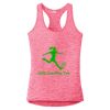 Multi-Color Sublimatable Ladies PosiCharge Electric Heather Racerback Tank Thumbnail