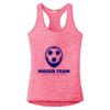 Multi-Color Sublimatable Ladies PosiCharge Electric Heather Racerback Tank Thumbnail