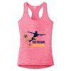 Multi-Color Sublimatable Ladies PosiCharge Electric Heather Racerback Tank Thumbnail