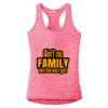 Multi-Color Sublimatable Ladies PosiCharge Electric Heather Racerback Tank Thumbnail