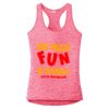 Multi-Color Sublimatable Ladies PosiCharge Electric Heather Racerback Tank Thumbnail